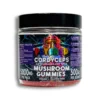 Psyched Gummy Delights – 500mg per Gummy – 2 Gummies per Pack – 50 Packs in a Box – Assorted Flavors (6 Varieties)