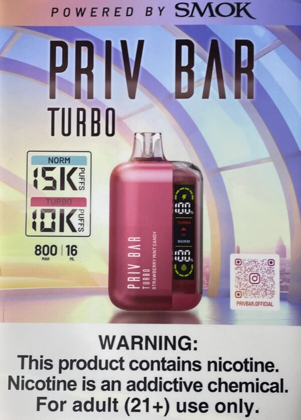 Piver Bar turbo 15000 puffs