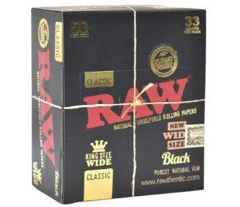 Raw-black-classic-king-size-wide